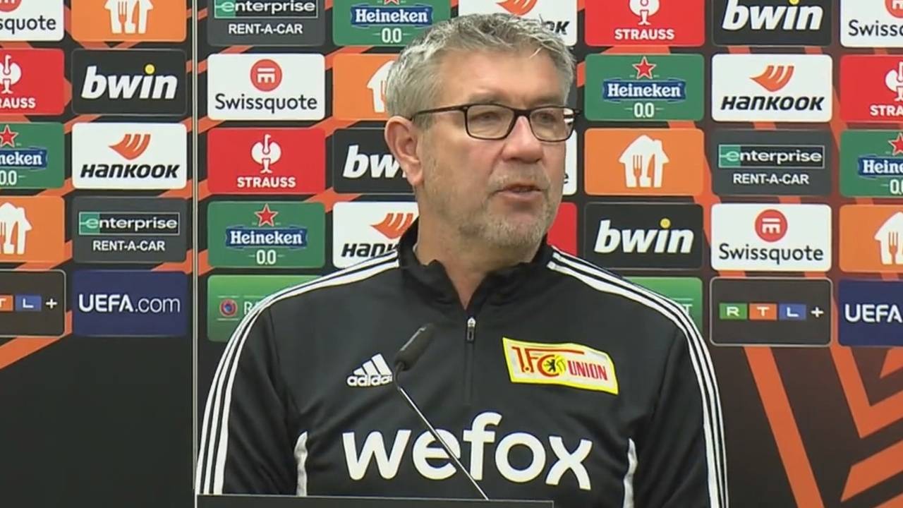 Europa League: Union-Trainer Urs Fischer spricht über Ziele von Union Berlin