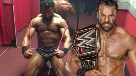 Enorme Muskelmasse: Der neue WWE World Champion Jinder Mahal