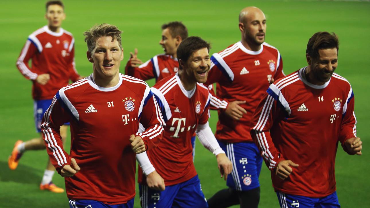 FC Bayern Bastian Schweinsteiger Xabi Alonso