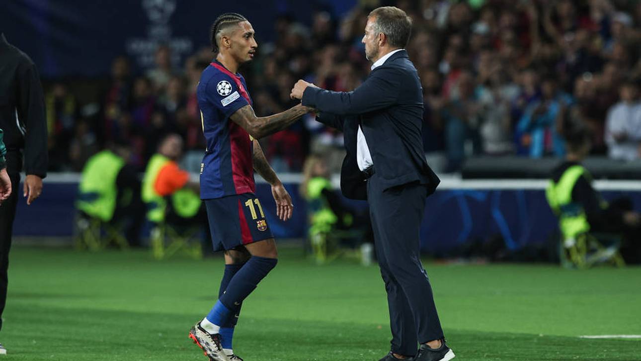 Raphina (l.) wird dem FC Barcelona noch länger fehlen