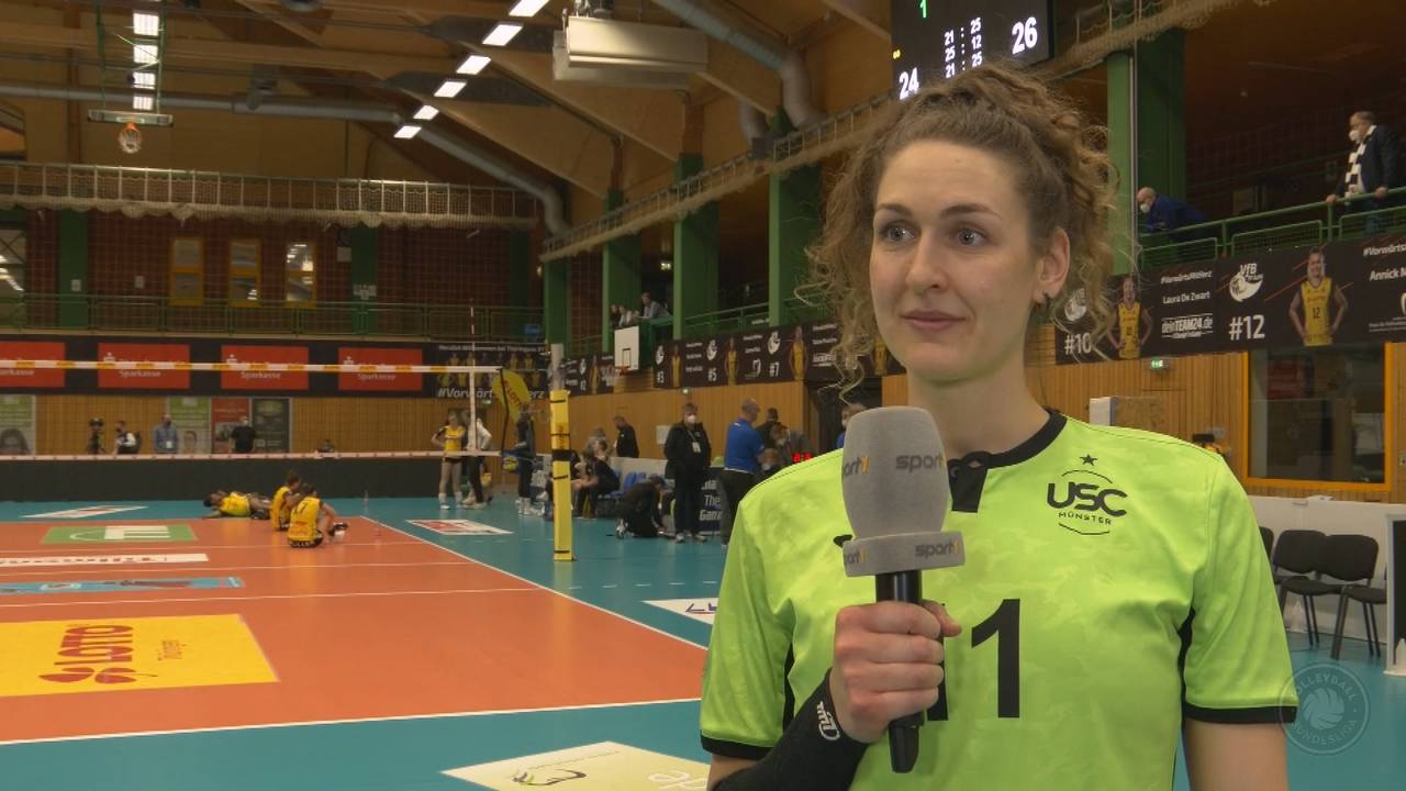 Volleyball Bundesliga: Wezorke verrät - deshalb spielte ich mit Maske