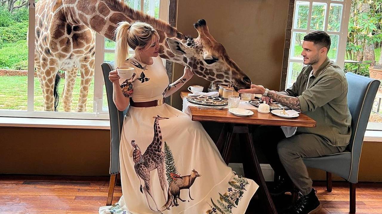 PSG: Mauro Icardi und Frau Wanda Nara genießen Jahrestag im Afrika-Urlaub