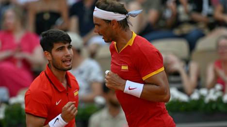 "NadAlcaraz". Nadal und Alcaraz begeistern bei Olympia