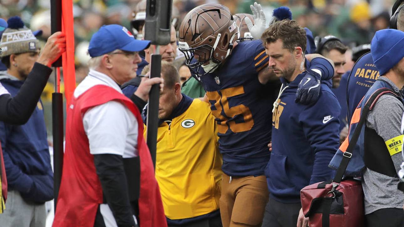 Verletzungsschock um Packers-Star