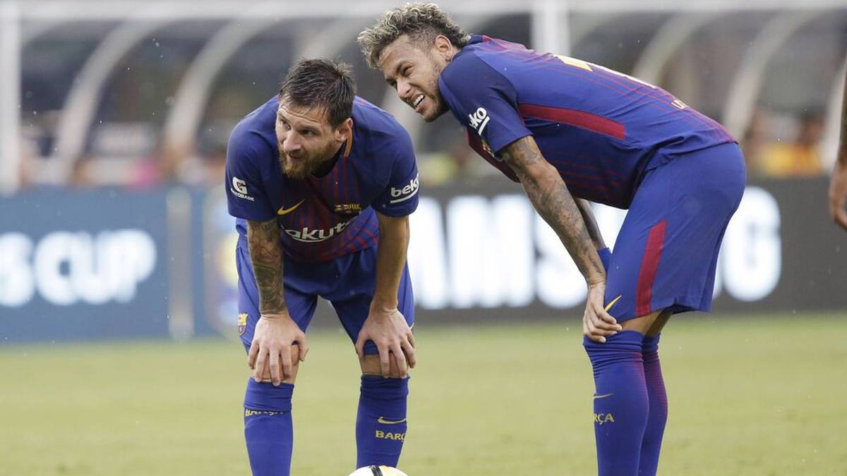 Lionel Messi und Neymar spielten bereits beim FC Barcelona zusammen