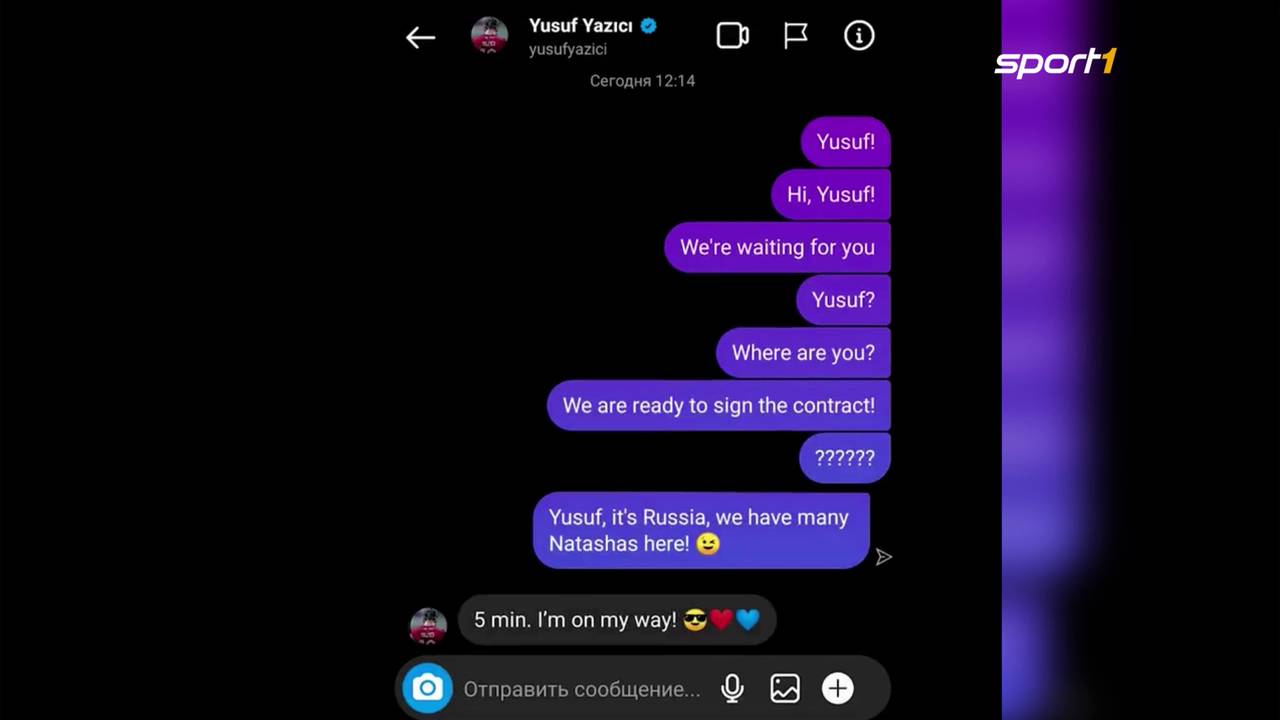 ZSKA Moskau sorgt für Shitstorm mit Clip zum Transfer von Yusuf Yazici