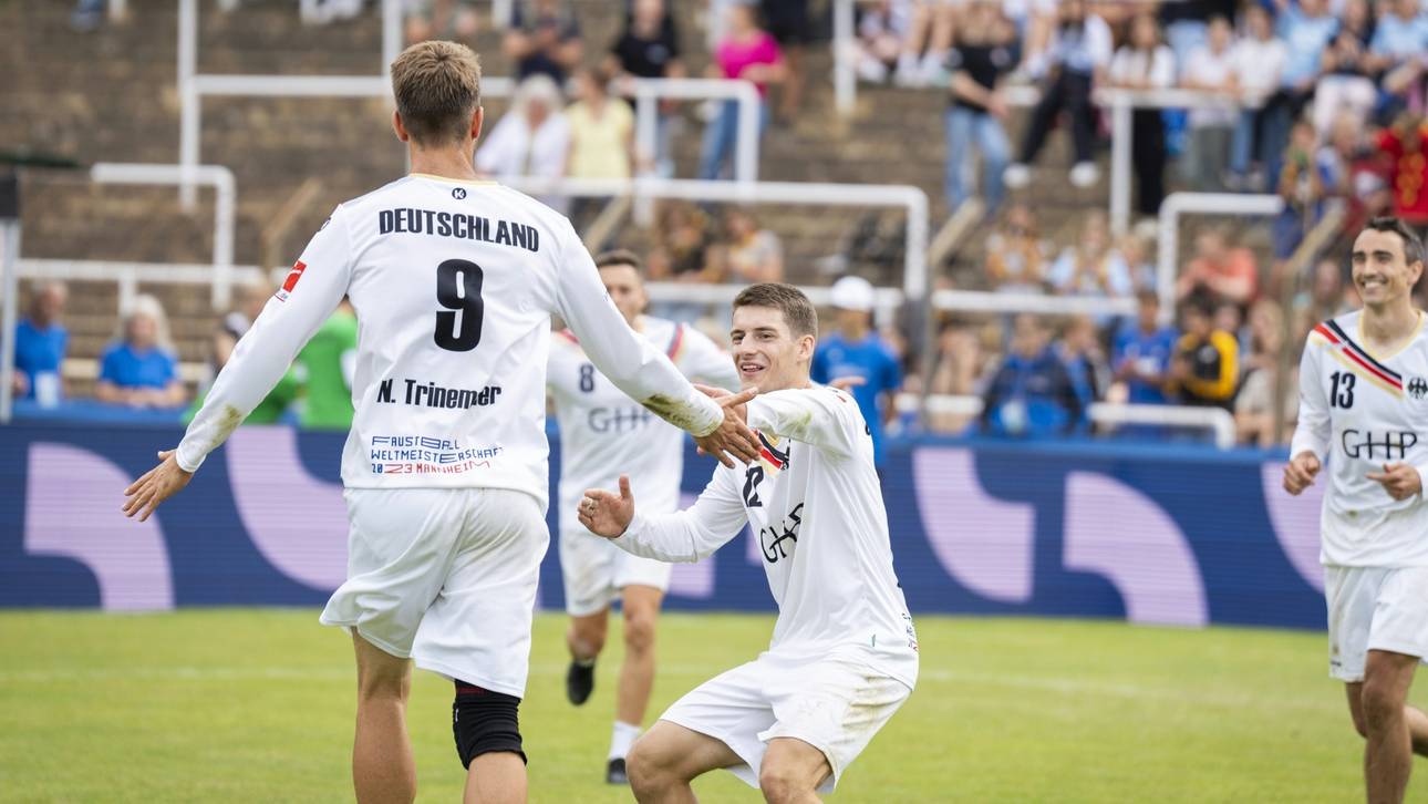 Faustballer bei Heim-WM mühelos im Viertelfinale