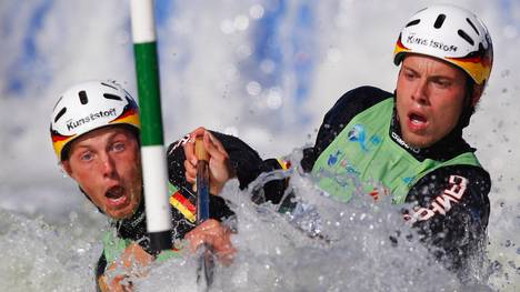 Robert Behling und Thomas Becker-Canoe Slalom World Cup