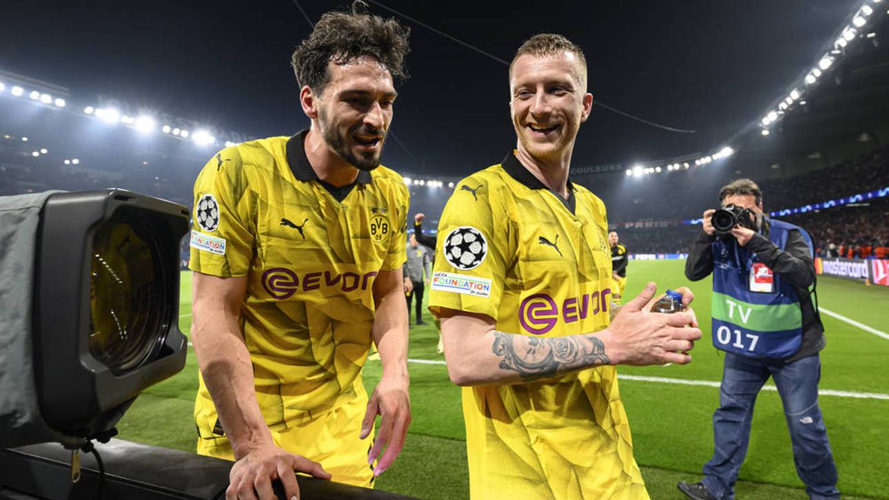 Marco Reus (l.) und Mats Hummels spielten lange zusammen bei Borussia Dortmund