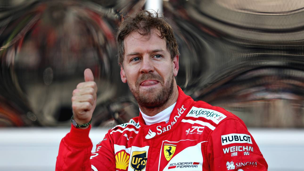 Vettel: Strahlemann mit Stinkefinger