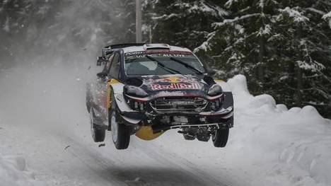 Sebastien Ogier war als &quot;Schneepflug&quot; bei der Rallye Schweden chancenlos