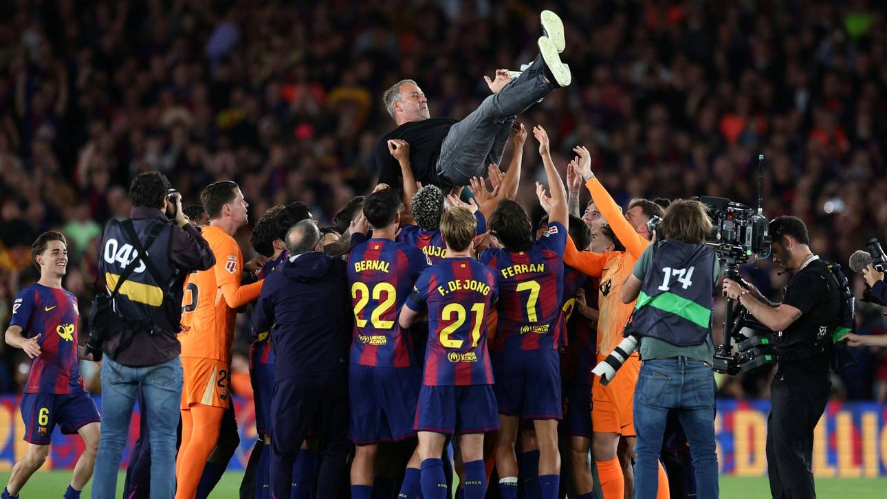 „Unsere Zukunft hat einen Namen“: Flick verlängert bei Barca