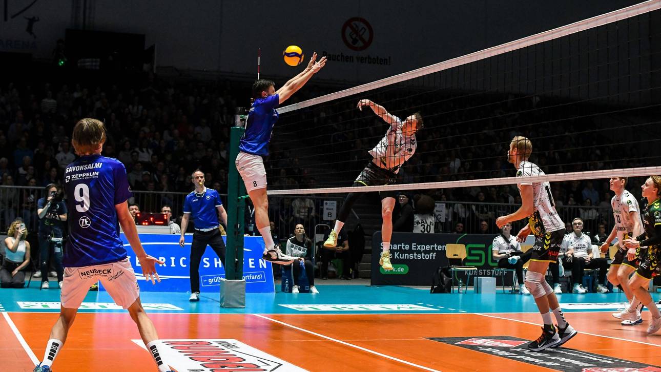 Friedrichshafen im Volleyball-Finale