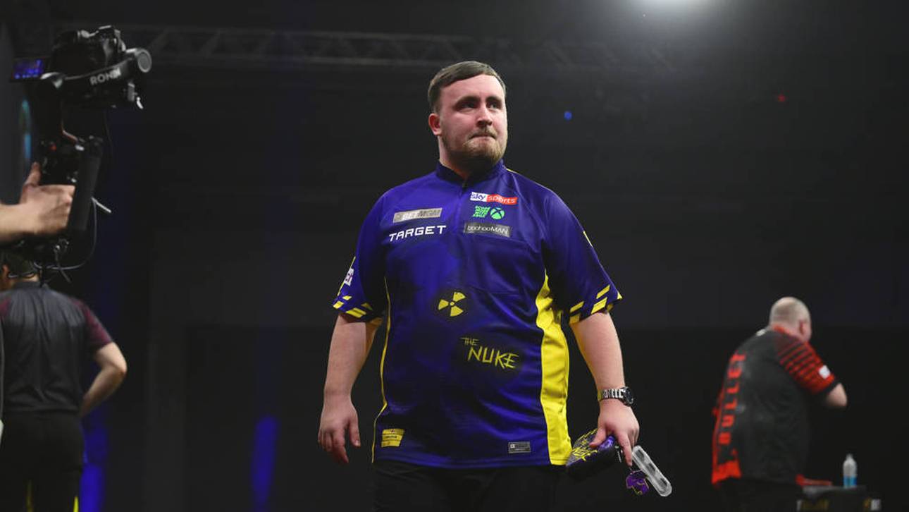 Gegner übergießt Littler mit Wasser