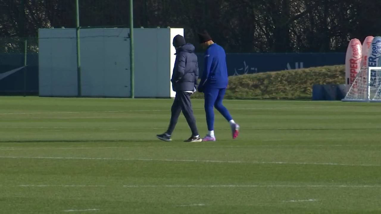 Blitzgenesung? Hier kehrt Kylian Mbappé ins PSG-Mannschaftstraining zurück