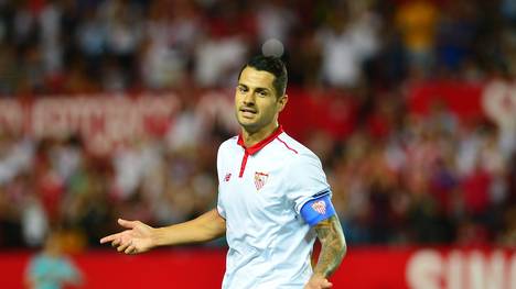 Sevillas Mittelfeldspieler Vitolo wird den Klub verlassen