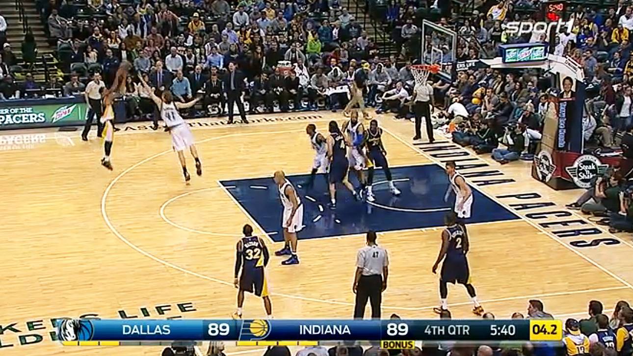 Mavericks patzen in Indiana