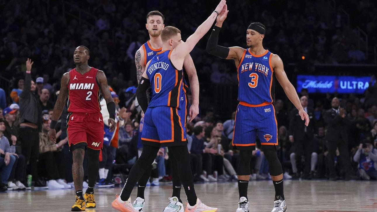 Knicks bauen Sieges-Serie aus