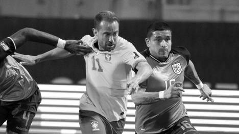 Tragödie in Guayaquil: Mario Pineida vom Barcelona SC wurde auf offener Straße ermordet. Er frühere ecuadorianische Nationalspieler nahm 2021 an der Copa America teil. 