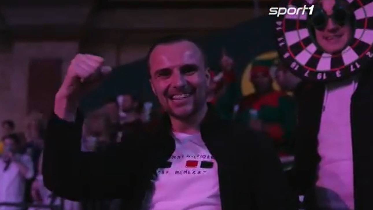 Der größte Glückspilz der Darts-WM