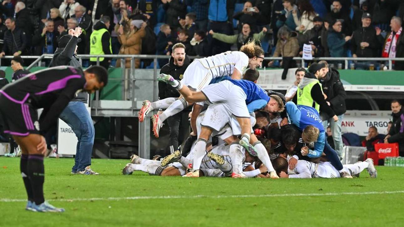 Blamage! Bayern im Pokal raus