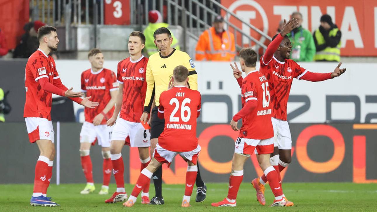 Schiri-Ärger bei Lautern-Pleite