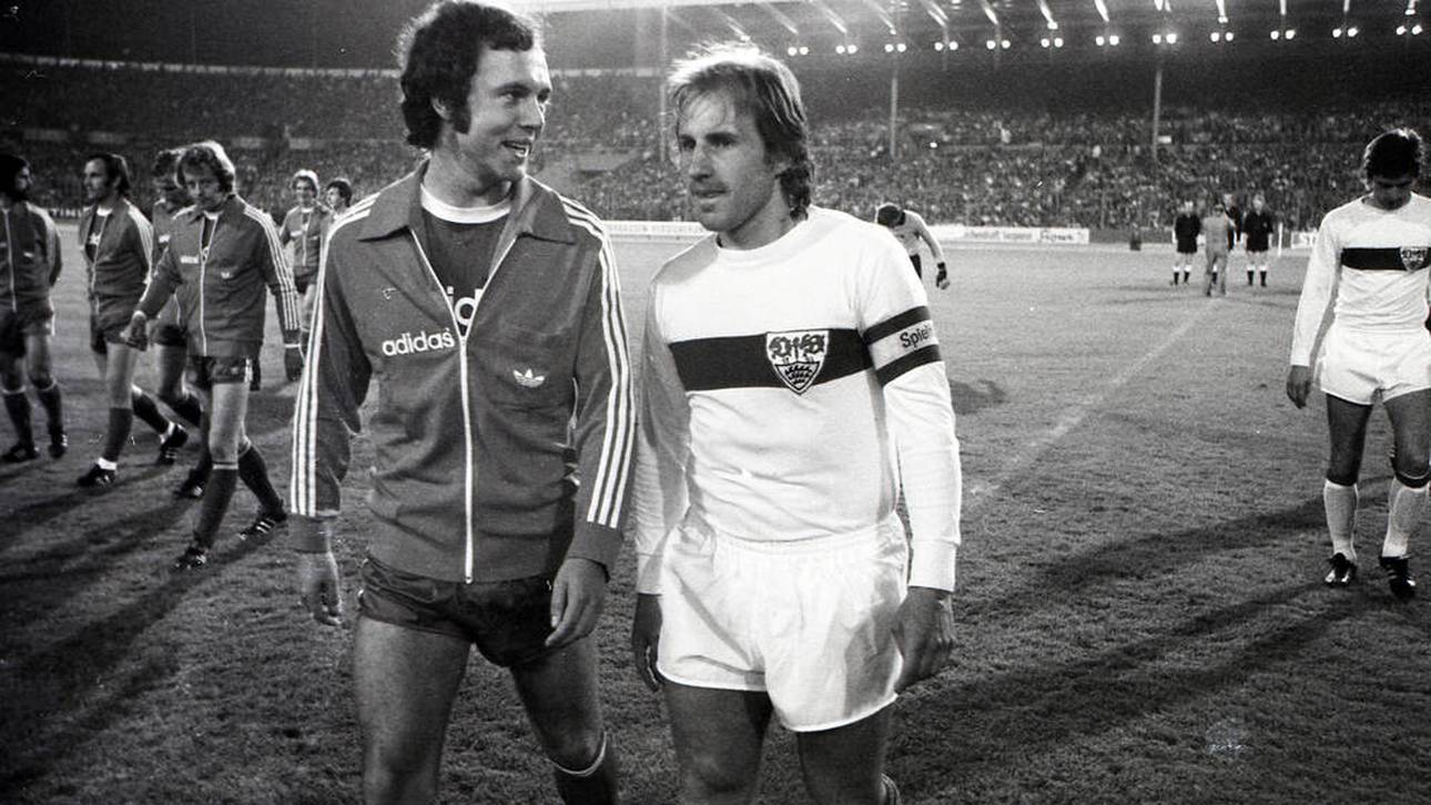 Buffy Ettmayer und Franz Beckenbauer im Jahr 1974
