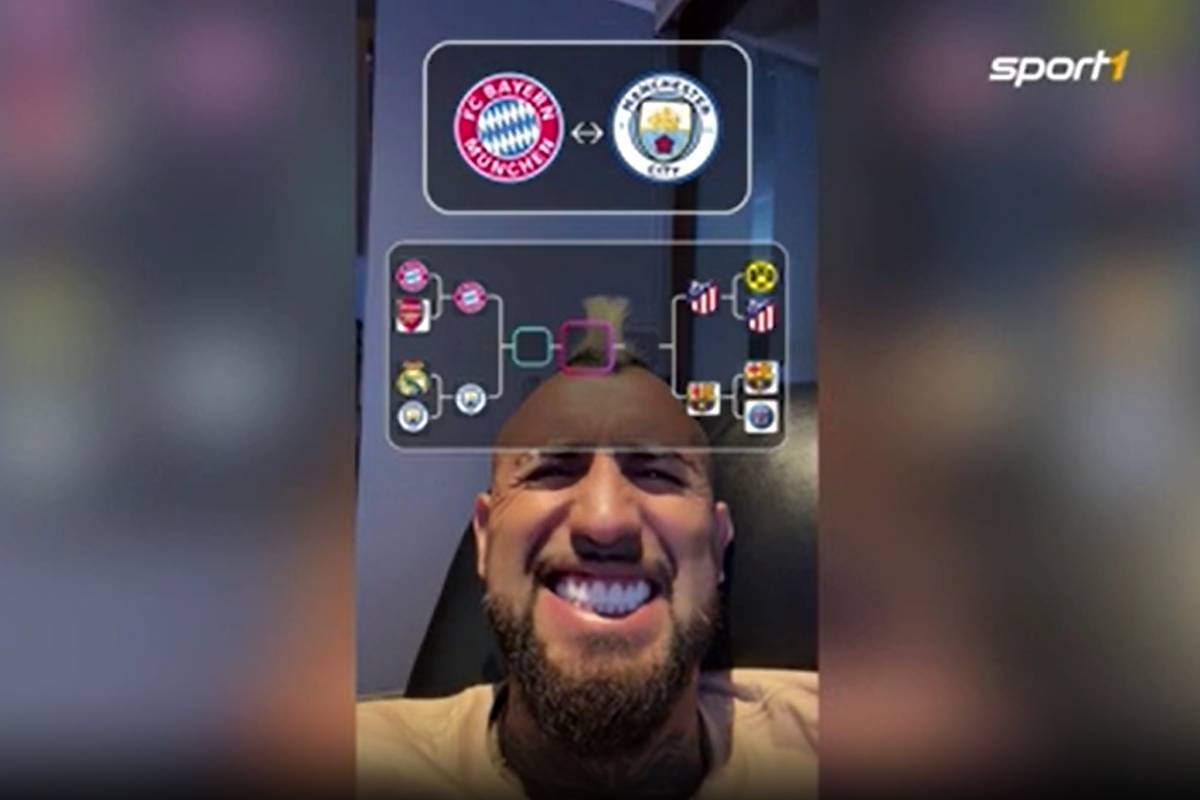 Arturo Vidal predicted den Ausgang der Champions League. Besonders seine beiden Ex-Clubs können sich freuen. 