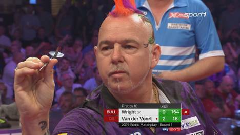 Peter Wright - Vincent van der Voort (10:8) | World Matchplay | Erste Runde