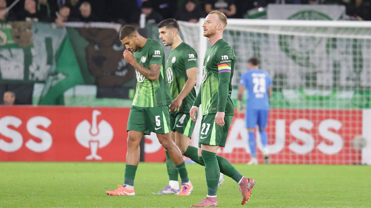 Wolfsburg scheitert an Zweitligisten