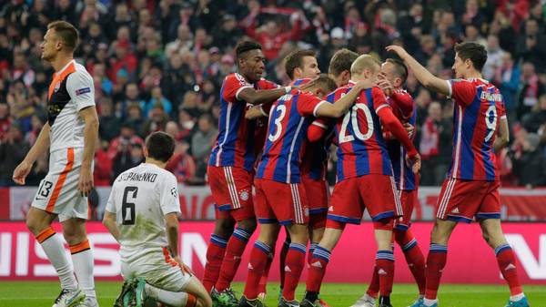 FC Bayern Muenchen v FC Shakhtar Donetsk - UEFA Champions League Round of 16