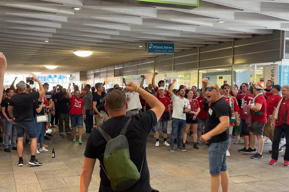 Es wird laut! Ungarn-Fans machen Stuttgart unsicher