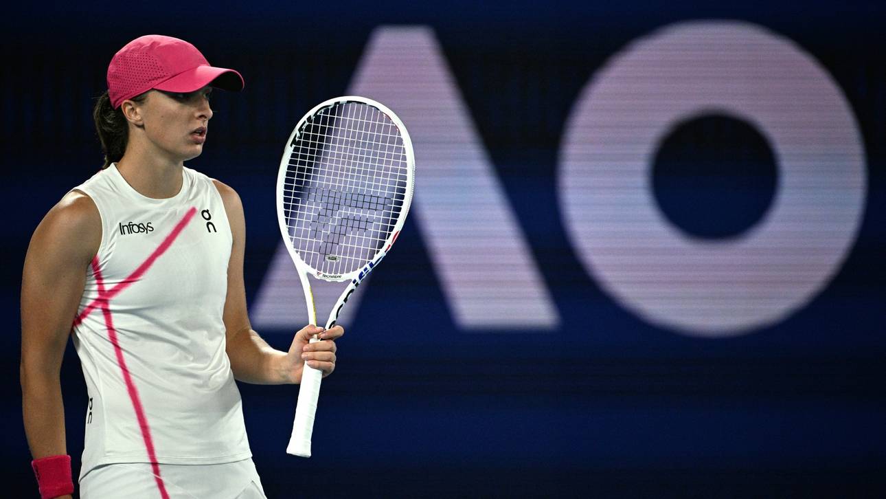 Swiatek muss lange kämpfen