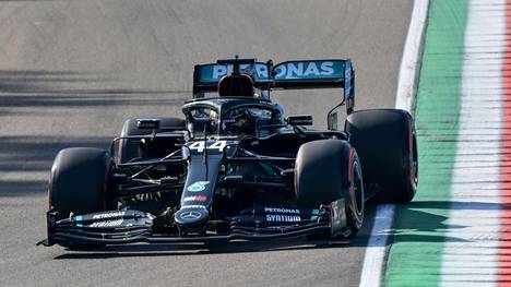 Lewis Hamilton mit Bestzeit in Imola