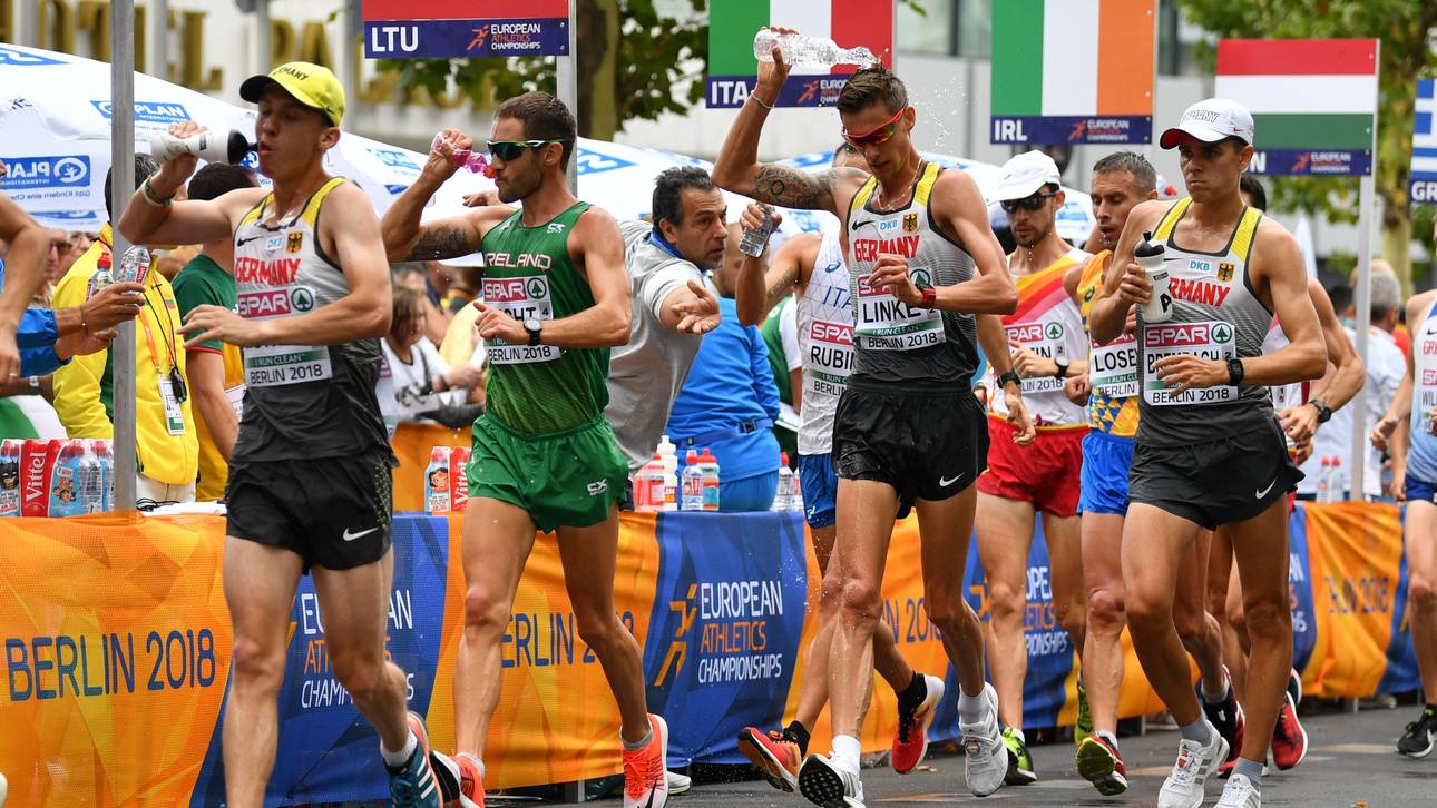 Deutsche Geher verpassen Medaille