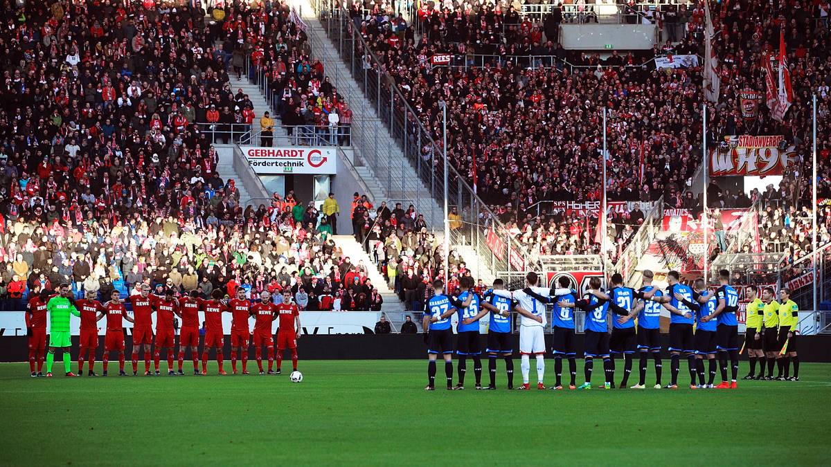 ...und auch in Sinsheim, wo die TSG Hoffenheim den 1.  FC Köln empfängt