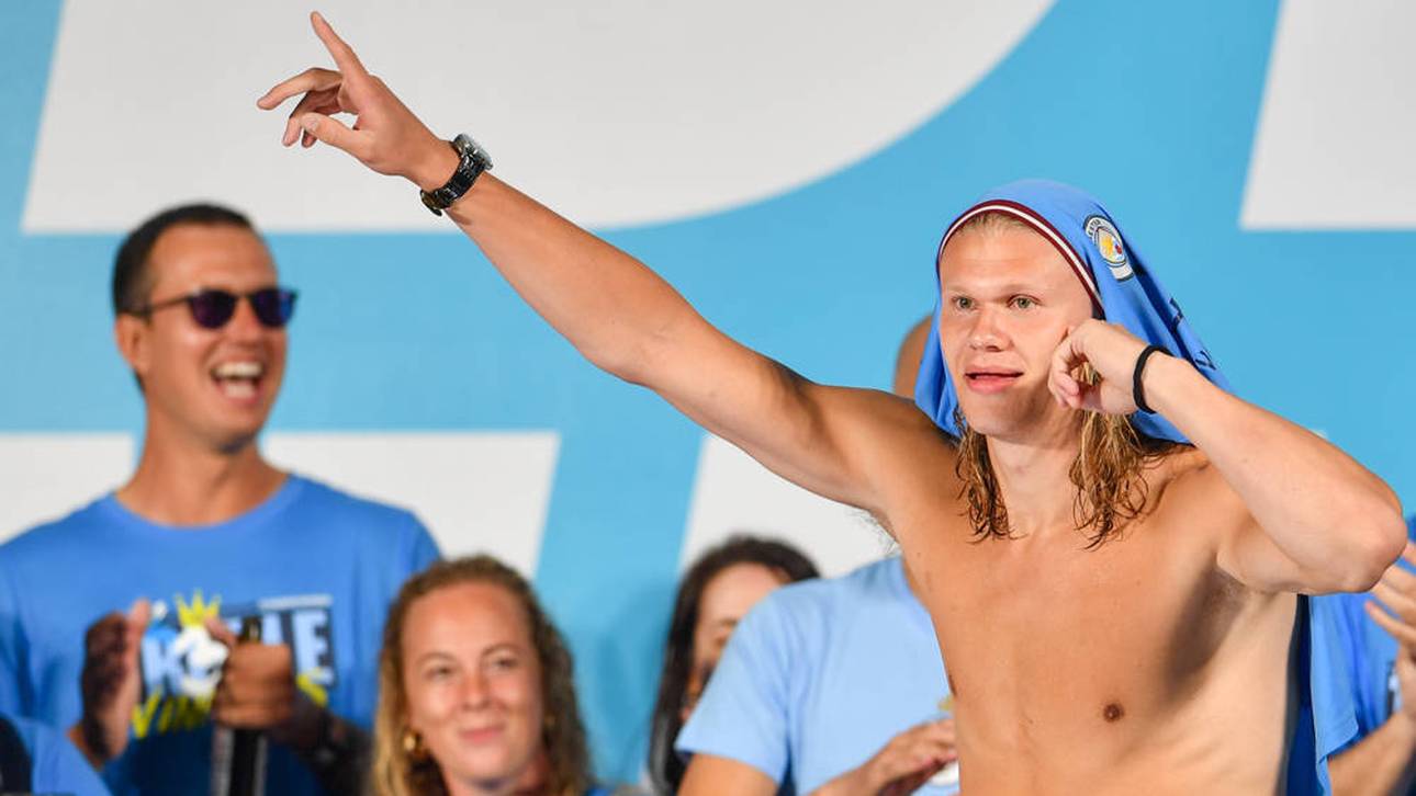 Kurios! Haaland wird Eisverkäufer