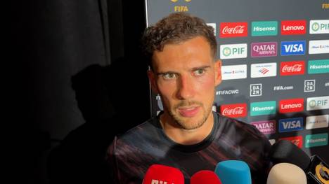 Durch den Erfolg gegen Flamengo zieht der FC Bayern ins Viertelfinale der Klub-WM ein. Leon Goretzka wird im Anschluss nach dem Turnier-Favoriten gefragt.