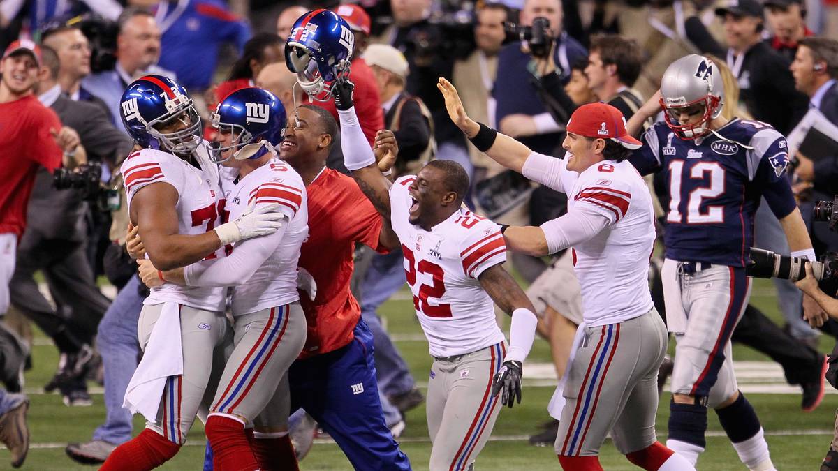 ... und erneut wird Eli Manning zum MVP gewählt. Die Patriots verlieren das Spiel mit vier Punkten Rückstand (17:21), eine Hail Mary von Tom Brady in den Schlusssekunden landet zwar in der Endzone, findet aber keinen Abnehmer mehr. Die nächste bittere Pleite für den Spielmacher