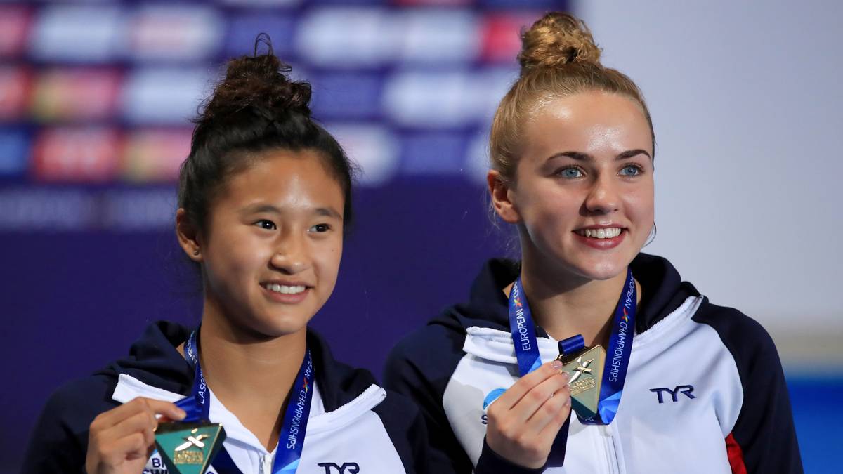 Lois Toulson (r., England): Schrauben, Drehungen und stilvolles Eintauchen - das ist die Welt der jungen Britin