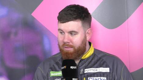 Scott Williams setzt sich überraschend gegen Titelanwärter Michael van Gerwen durch und gibt nach dem Match Einblicke in seine Gefühlswelt.