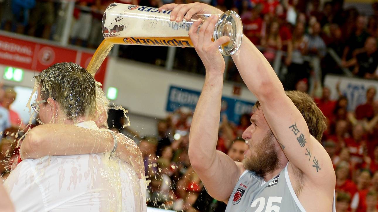 Anton Gavel von den Brose Baskets Bamberg