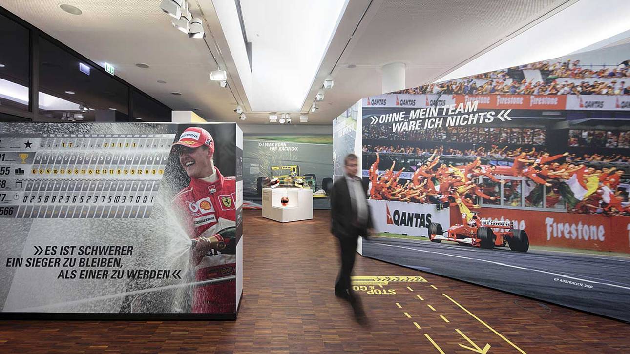 Schumacher-Ausstellung eröffnet