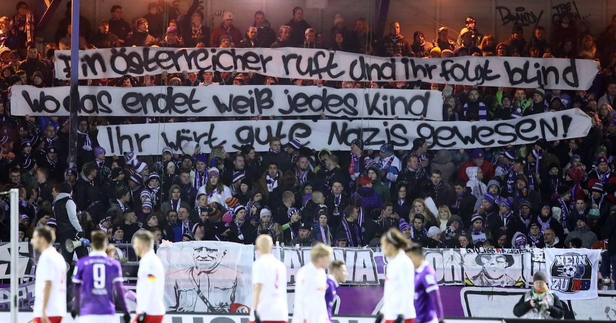 Erzgebirge Aue bezieht Stellung zu NaziPlakaten gegen RB Leipzig