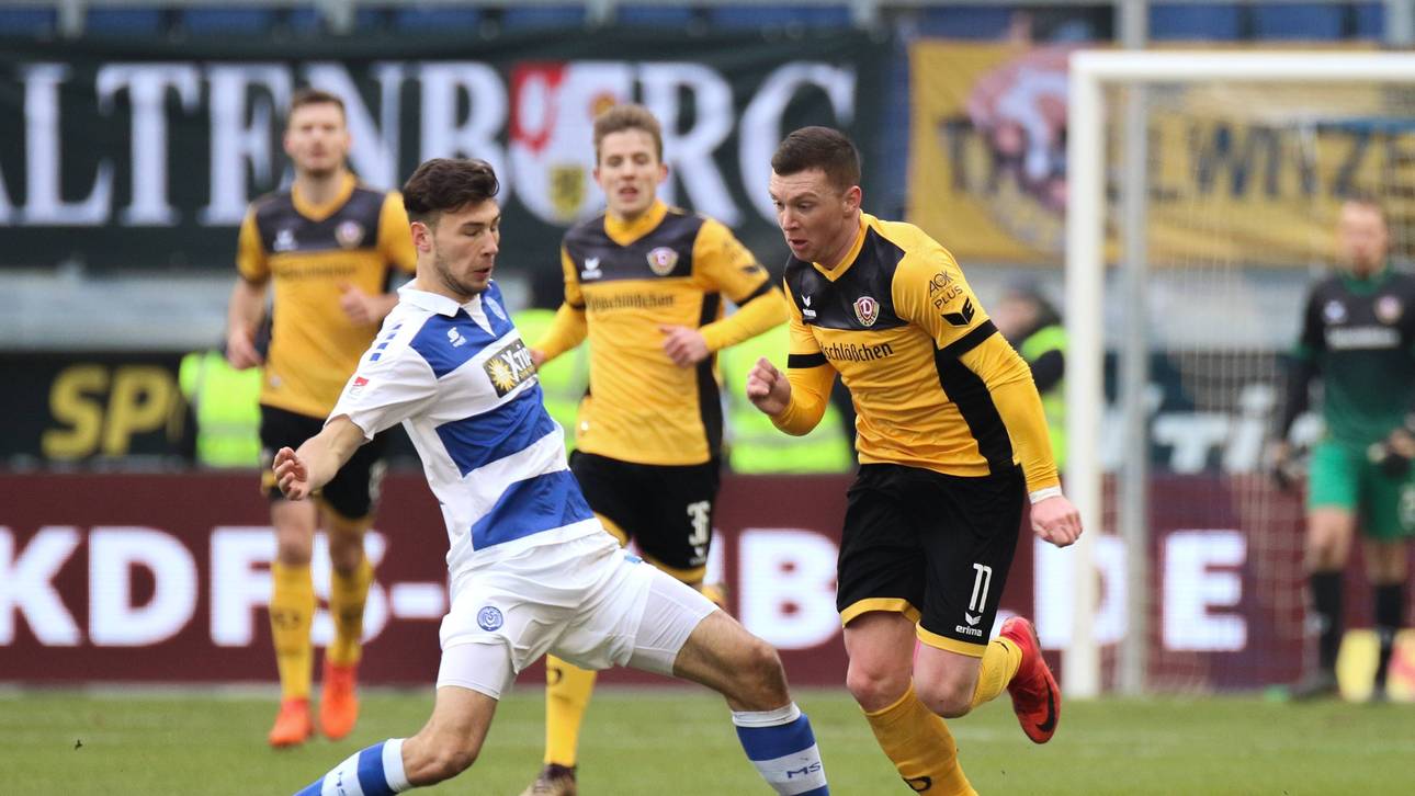 Dresdens Siegesserie ist beendet