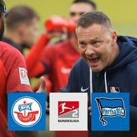 Nullnummer in Rostock: Hertha verzweifelt am Alu