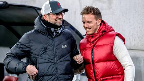 Julian Nagelsmann wird als möglicher neuer Trainer des FC Liverpool gehandelt. Der Bundestrainer erinnert bei den Reds offenbar an Jürgen Klopp.