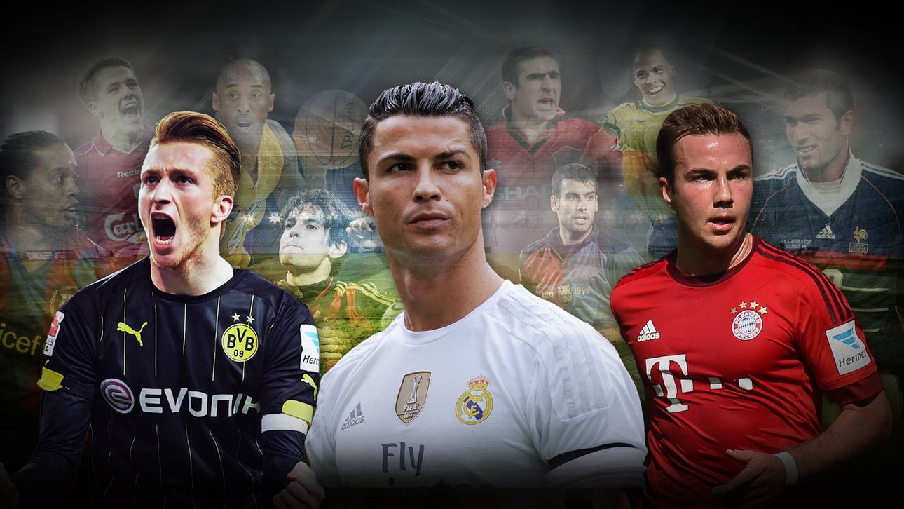 Wer sind die Idole der Fußballer?