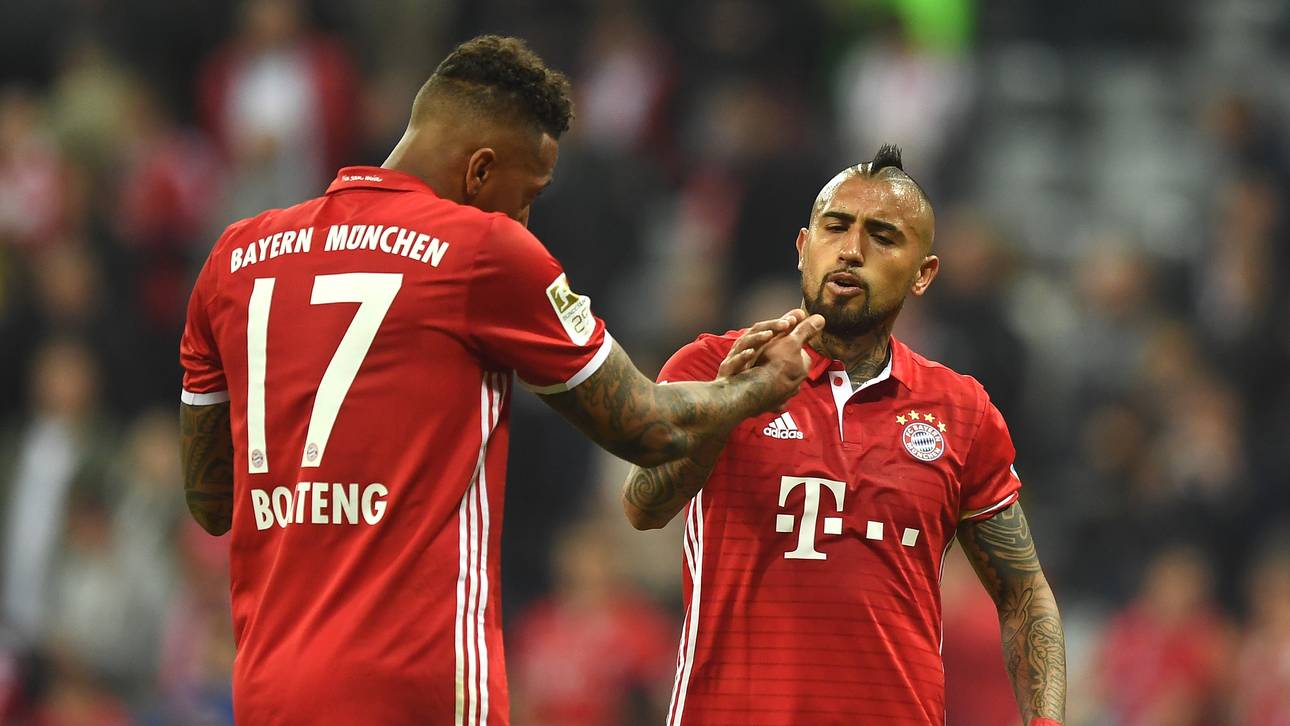 Bayern-Stars verabschieden Vidal