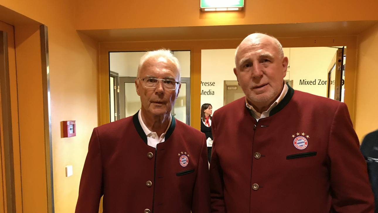 Beckenbauer zeigt sich öffentlich